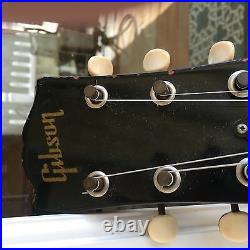 Vintage 1963 Gibson Les Paul Jr. Electric Guitar with Original Case
