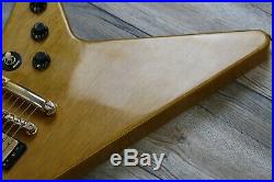 Vintage! 1981 Gibson Moderne Korina 1958 Original Reissue + ORIG Hard Case