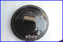 Vintage 2 Pc Black Enamel Judge With LID Made In England Kitchenware Bv-10
