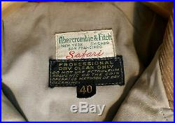 Vintage Abercrombie & Fitch HUNTER S. THOMPSON Safari Jacket