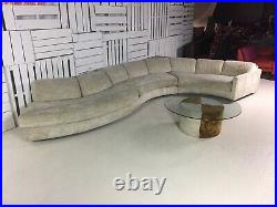 Vintage Adrian Pearsall Craft Associates Authentic Serpentine Sectional withTags