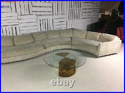Vintage Adrian Pearsall Craft Associates Authentic Serpentine Sectional withTags