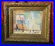 Vintage-Antique-Impressionistic-Cityscape-Oil-Painting-On-Board-01-uwp