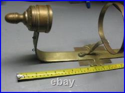 Vintage Antique Original Brass Ecclesiastical Rite Candle Sconce 22'' Tall