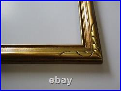 Vintage Antique Wood Carved Frame Art Deco For A Painting Print Photograph Old