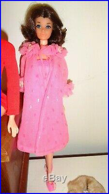 Vintage Barbie TNT LOT TLC MOD 1960s Dolls Clothes Shoes Gorgeous Display Lot