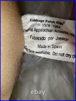 Vintage Cabbage Patch Kid-HTF Champagne Fuzzy Boy -Jesmar Made in Spain
