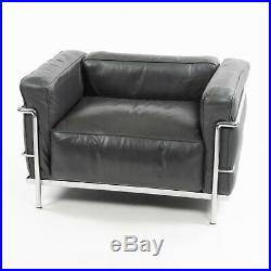 Vintage Cassina Italy Le Corbusier LC3 Grand Modele Armchair Leather Mult Avail