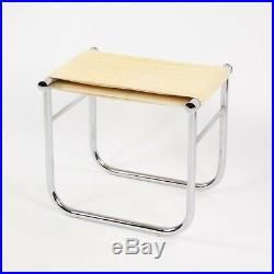 Vintage Cassina Le Corbusier Charlotte Perriand Jeanneret LC9 Bath Stool Table