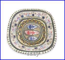 Vintage Ceramic Empty Pocket By André l'Helguen Keraluc Quimper Polychrome Dish