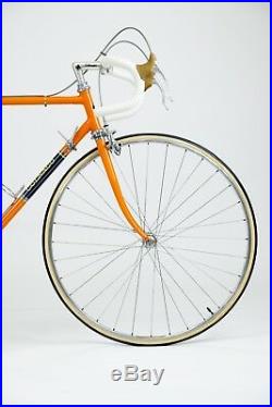 Vintage Colnago Super Pantografata 1973 Bicycle Original Paint in Molteni Orange
