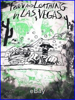 Vintage Fear And Loathing In Las Vegas Mosquitohead Movie T-Shirt 90s XL RARE