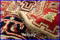 Vintage Hand Knotted Area Rug 4'0 x 6'2 Traditional Wool Carpet