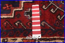 Vintage Hand-Knotted Carpet 5'1 x 6'11 Traditional Wool Area Rug