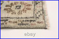 Vintage Hand-Knotted Carpet 5'3 x 9'3 Traditional Wool Area Rug