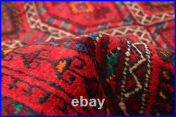 Vintage Hand-Knotted Carpet 5'4 x 10'1 Traditional Wool Area Rug