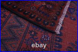 Vintage Hand-Knotted Carpet 6'11 x 9'10 Traditional Wool Area Rug