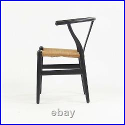 Vintage Hans Wegner Carl Hansen Denmark Wishbone Dining Chair Black