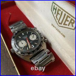 Vintage Heuer Autavia Viceroy 1163 Watch-Speidel USA Watch Band in Original Box