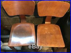Vintage MID Century Modern Thonet New York Bentwood Chairs