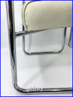 Vintage Marcel Breuer Cesca Chairs Chrome Wicker Cane