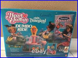 Vintage Mattel Heart Family Visits Disneyland Park Dumbo Original Box Barbie
