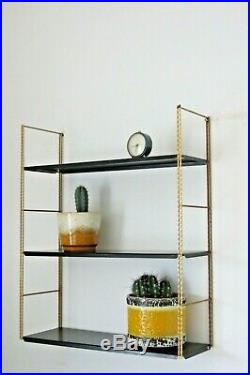 Vintage Mid Century 50's 60's French String Shelving Unit