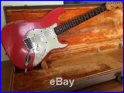 Vintage Original 1961 Fender Stratocaster Fiesta Red