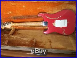 Vintage Original 1961 Fender Stratocaster Fiesta Red