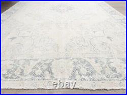 Vintage Oushak Turkish Large Rug, Antique Ushak Carpet, Area Rug, 6'7x''10'2'