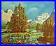 Vintage-Painting-Mid-Century-Acrylic-on-Board-Mountain-River-Framed-and-Signed-01-bst