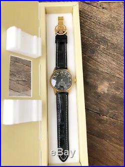 Vintage Patek Philippe Gold Watch Time Original Movement With New Dial Case