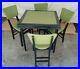Vintage-Stakmore-Folding-Table-4-Chairs-Mid-Century-Modern-LIME-GREEN-BLACK-01-fa