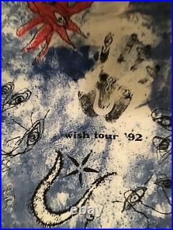 Vintage The Cure 1992 Wish Original Tour T-shirt XL Brockum- Near Mint Condition