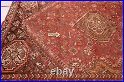 Vintage Tribal Traditional Abadeh Area Rug 6'x10' Room Size Hand-knotted Carpet