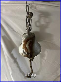 Vintage USN United States Navy Nautical Ship Boat Bell WWII