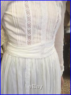 Vintage laura ashley wedding dress