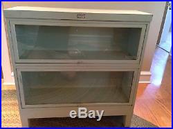 Vtg Metal Barrister Bookcase-general Fireproofing Company